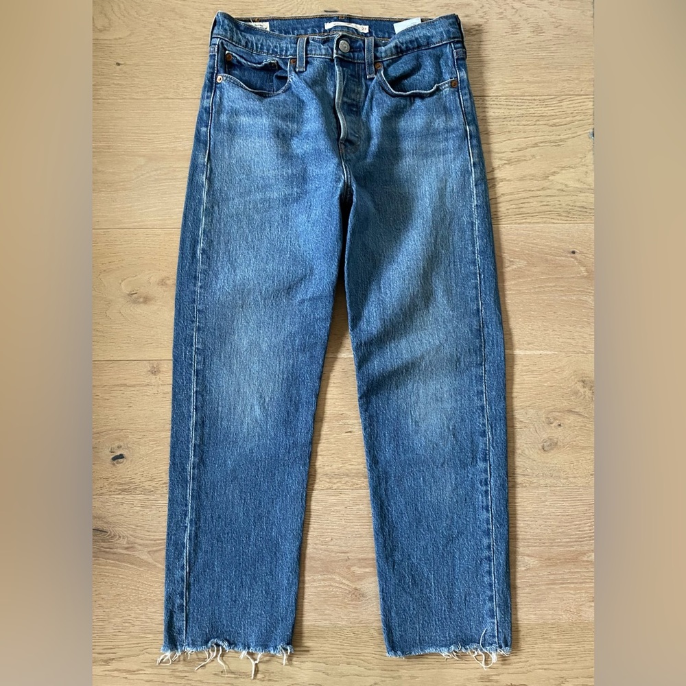 Levi’s Wedgie Straight stone wash jeans 27